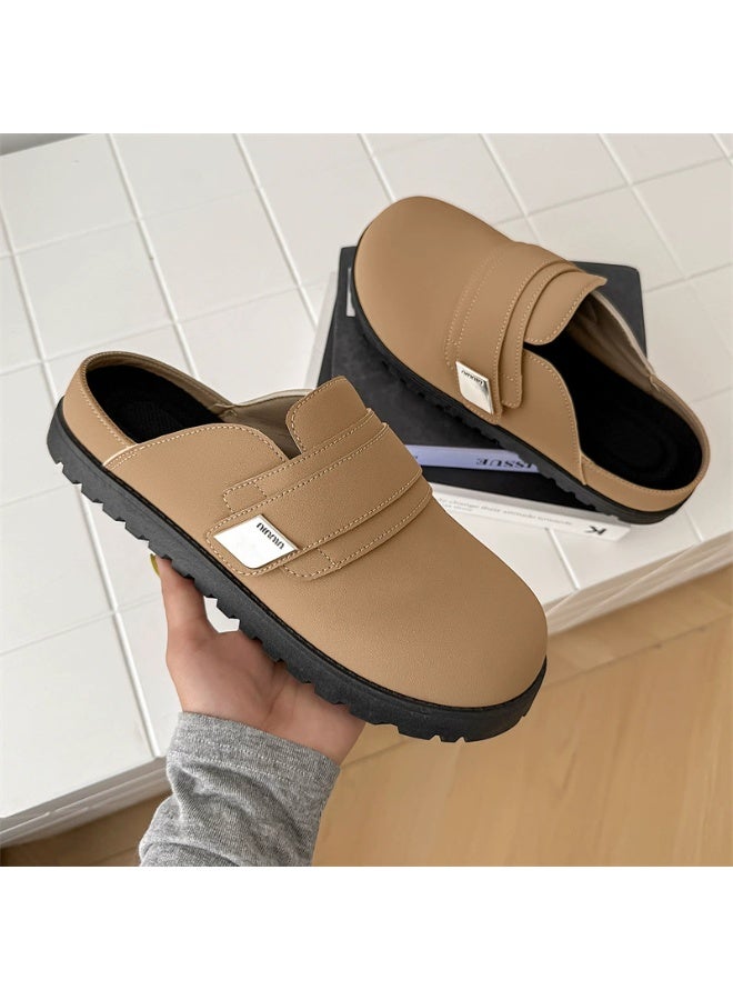 Bokken sandals - retro one-piece head cover casual beach shoes